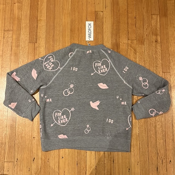 NWT Wildfox For Like Ever sweatshirt - Picture 10 of 14